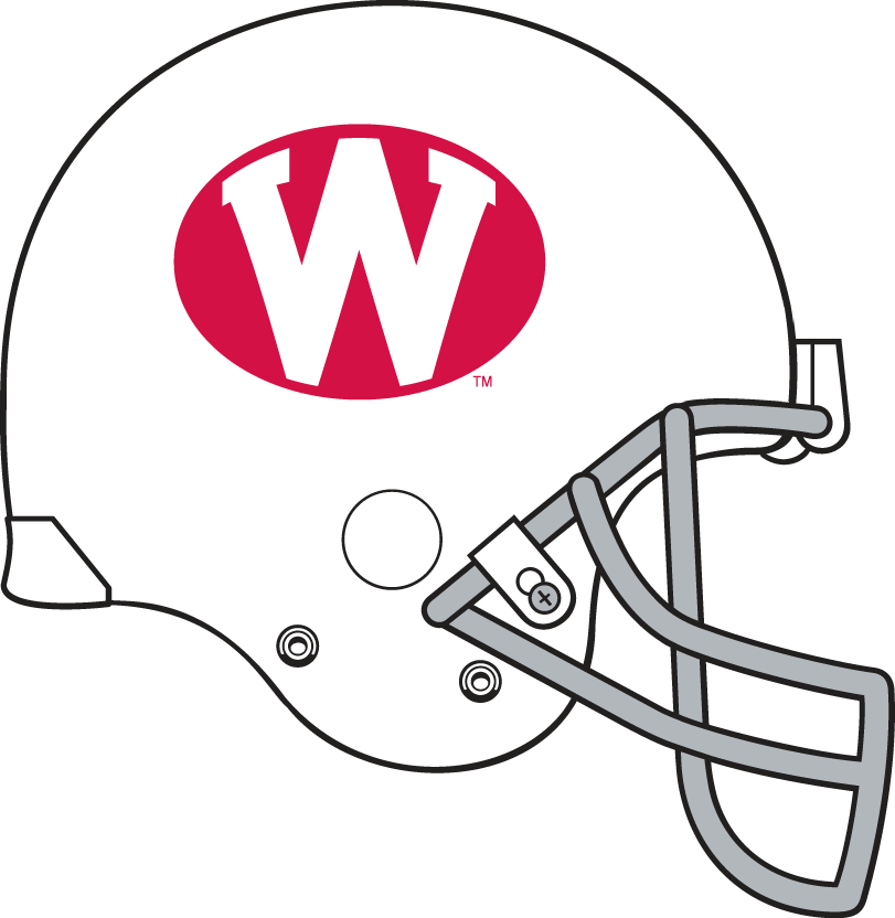 Wisconsin Badgers 1972-1974 Helmet Logo diy iron on heat transfer